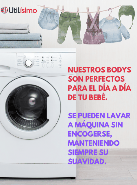 Pack 4 Bodys Bebé Niña Manga Larga Tedmimak 100% Algodón Floral Baby-4