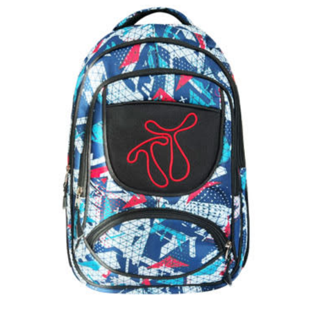 Mochila Escolar Con Estampado Colorido Con Estuche 43X30X13CM Surtido-2