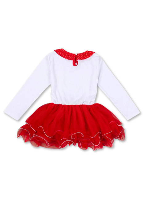 Vestido Navidad para Niñas con Tul 2 a 6 años Dulce Navidad-1