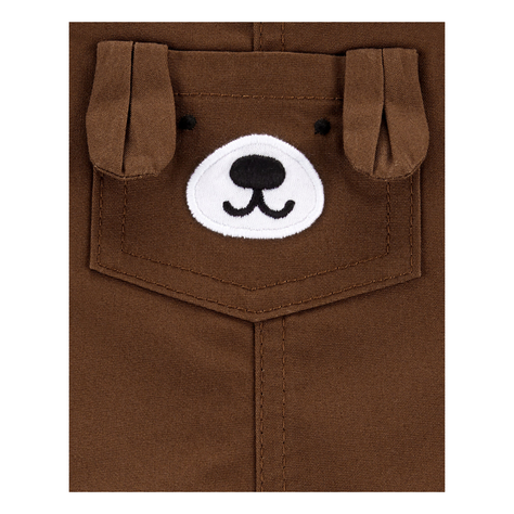Set 2 Piezas Jardinera Bebé Niño Tedmimak 100% Algodón Oso-2