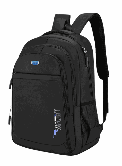 Mochila Escolar Juvenil y Universitario 50cm Diseño Multifuncional Blue-0