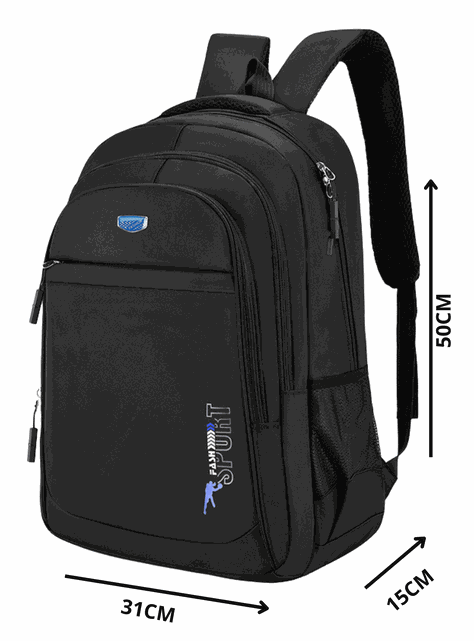 Mochila Escolar Juvenil y Universitario 50cm Diseño Multifuncional Blue-1