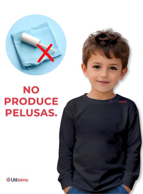 Pack 10 Camisetas Poleras  Algodón Primera Capa Invierno Niño-7