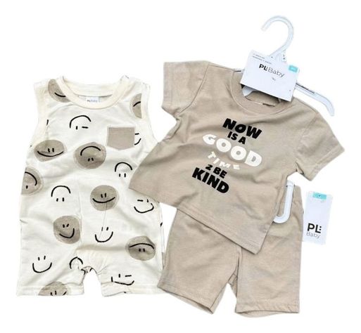 Set De Conjunto Y Enterito para bebés niños Jump Kids-0