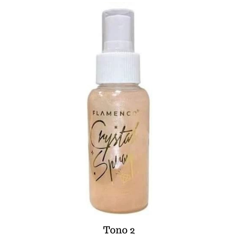 Spray Iluminador Polvo De Hadas Flamenco 80ml T02-0