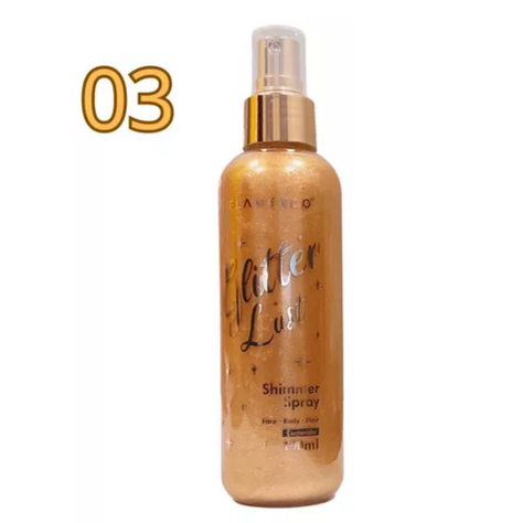 Glitter Lust Shimmer Spray Flamenco 190ml T03-0