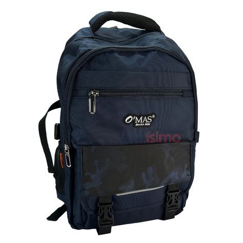 Mochila Escolar con Broches Camuflaje Poliéster 46X33X16CM Surtido-2