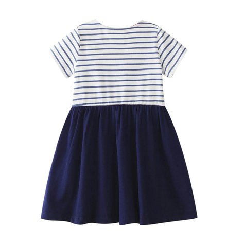 Vestido Manga Corta Niña Falda Unicornio Jump Kids-2