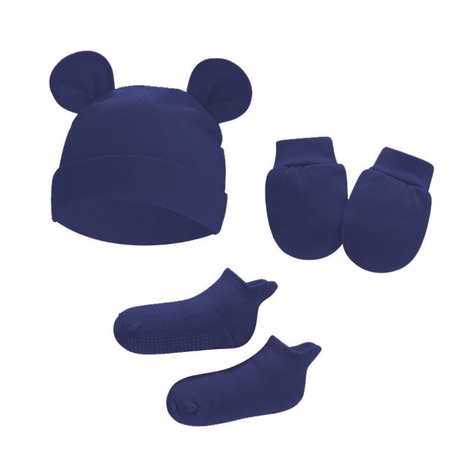 Set 3 Piezas Unicolor para Bebé Niño Jump Kids Surtido-3