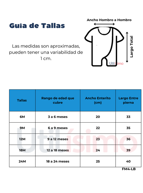 Enterito Corto 100% Algodón Bebé Niña 6 a 24 Meses Unicorns-1