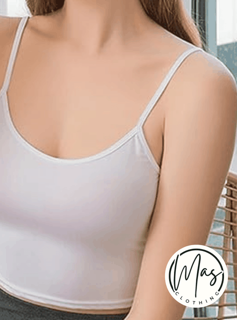 Pack 6 Poleras Mujer Sin Mangas Pabilo Elasticada Colores Surtidos-5