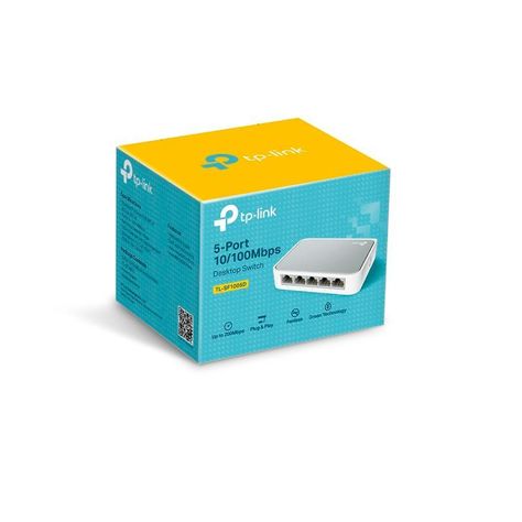 Switch 5-Port 10/100 5 Puertos RJ45 Tp-link TL-SF1005D-3