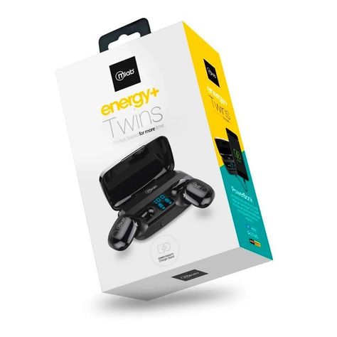Audífonos Bluetooth Energy+ Twins Mlab 8971 In-Ear-2