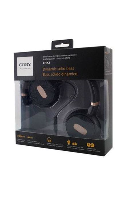 Audifonos Bass Solid Coby CHX2BK Over-Ear-1