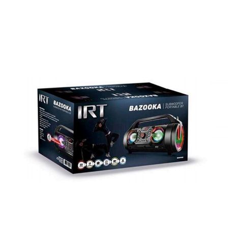 Parlante Portátil Bazooka Speaker Microfono Irt Fx-6