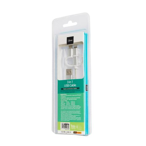 Cable 3 en 1 Multi Conector USB-1