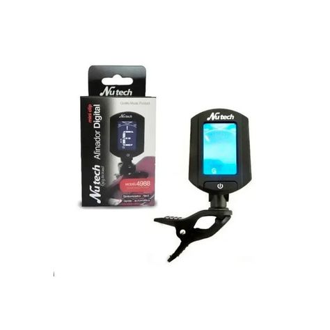 Afinador Mini-Clip Cromático Nutech-0