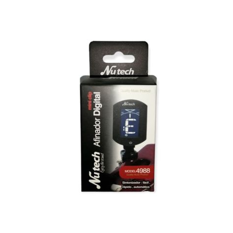 Afinador Mini-Clip Cromático Nutech-1