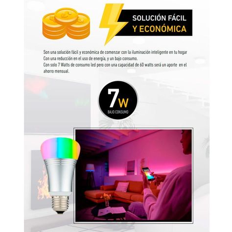 Ampolleta E27 Smart Wi-fi Irt Fria Fx-6