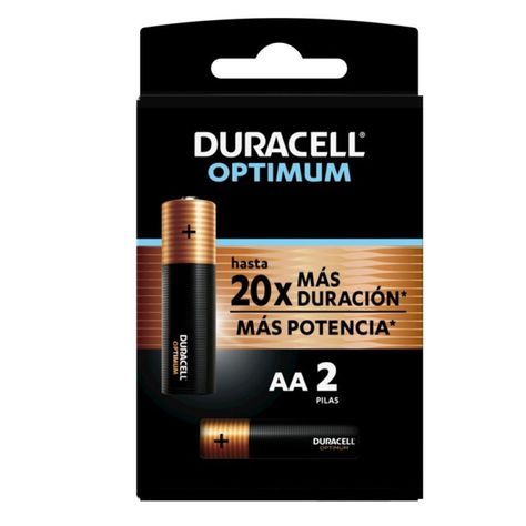 Pila Duracell Optimum Aa2-0