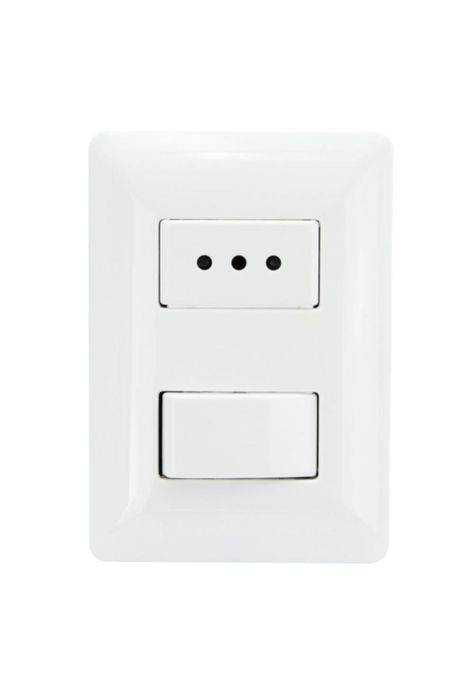 Interruptor Para Muro Combinado 250V 10A-0