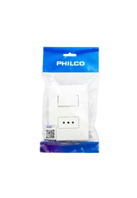Interruptor Para Muro Combinado 250V 10A-2