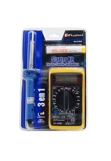 Starter Kit Tester-Cautin Soldadura Marca Fujitel-0