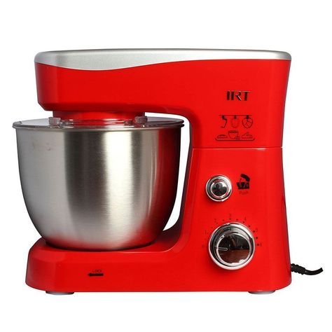 Batidora De Pie Irt Retro Bp700 Roja-1