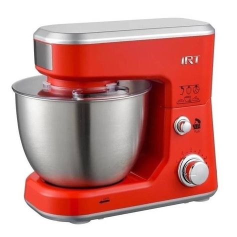Batidora De Pie Irt Retro Bp700 Roja-0