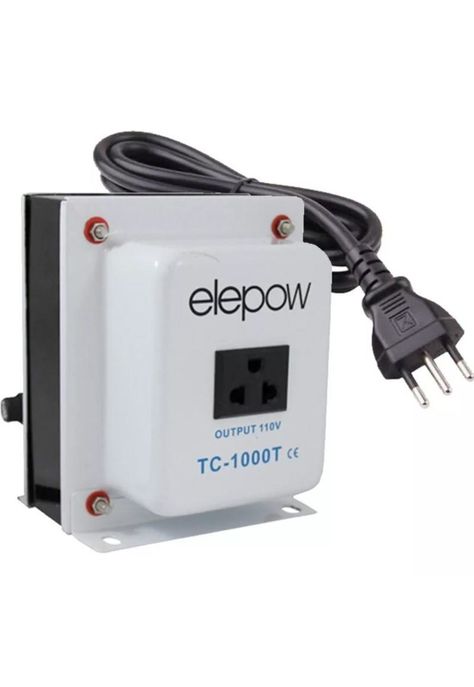 Auto transformador 1000 Watts Con Tierra Tc-1000T-1