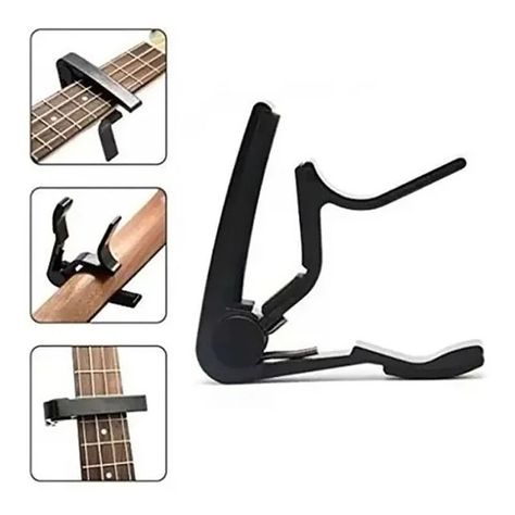 Capodastro Metal Guitarra Acustica-3