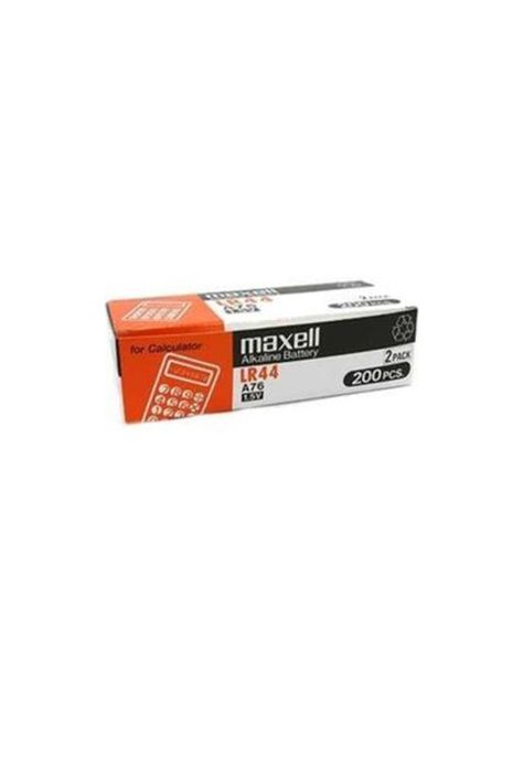 Pilas Maxell Blister 10 Pilas LR44-1