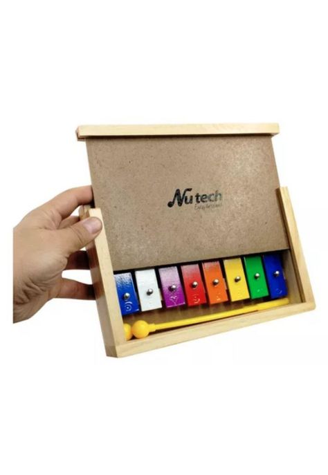 Metalófo Niños Nutech 8 Notas Colorido-1