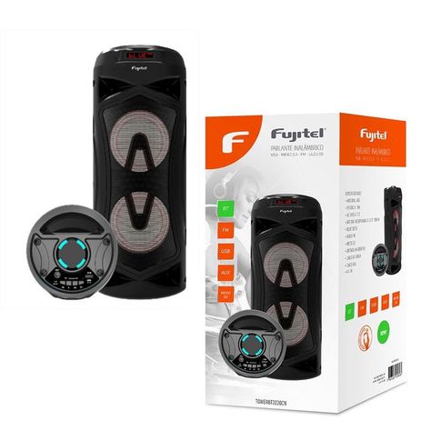 Parlante Inalambrico Fujitel Bluetooth 10w-1