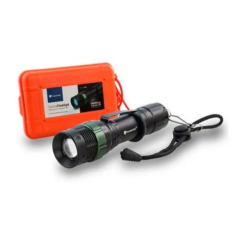 Linterna táctica Powerlab con zoom y 1000 lúmenes de potencia lumínica blanca-3