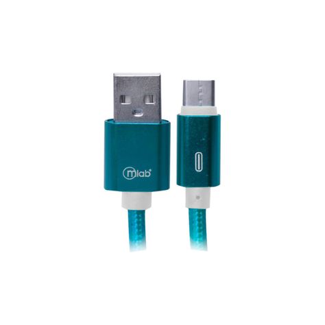 Cable Usb A Tipo C Azul Mlab 1mts-0