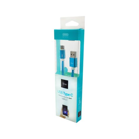 Cable Usb A Tipo C Azul Mlab 1mts-1