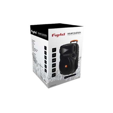 Amplificador Fujitel Karaoike 12" L Microfono USB Recargable -4