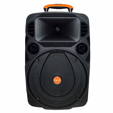 Amplificador Fujitel Karaoike 12" L Microfono USB Recargable -1