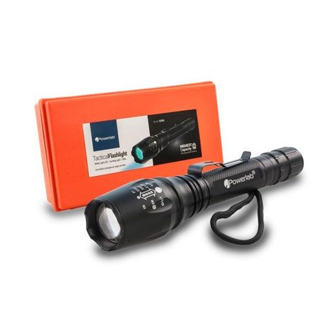 Linterna LED táctica de largo alcance de Powerlab-3