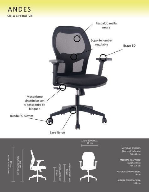 Silla ejecutiva escritorio Zug-2