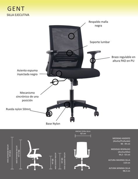 Silla oficina Gent-2