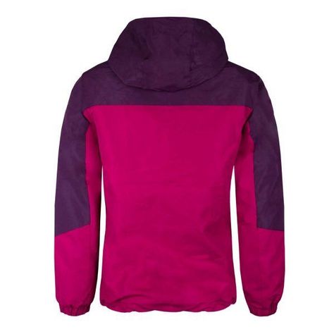 Chaqueta 3 En 1 Desmontable Bicolor Fucsia Mujer-2