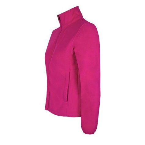 Chaqueta 3 En 1 Desmontable Bicolor Fucsia Mujer-4