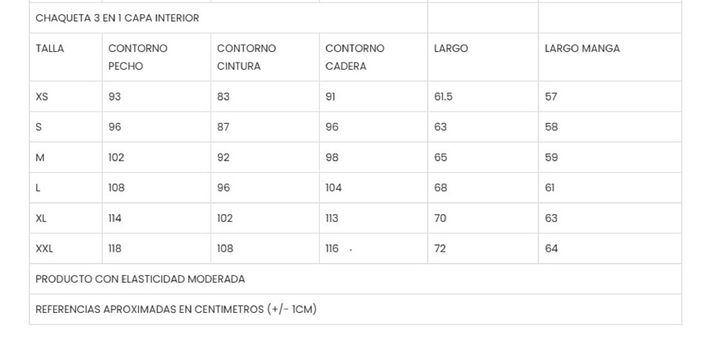 Chaqueta 3 En 1 Desmontable Bicolor Fucsia Mujer-7