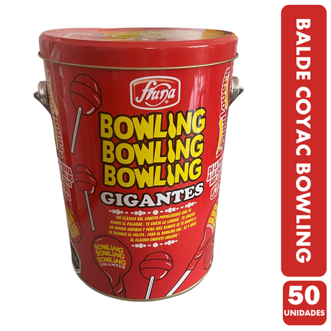 Balde De Coyac Bowling -Metalico De Colección(Balde Con 50U)-0
