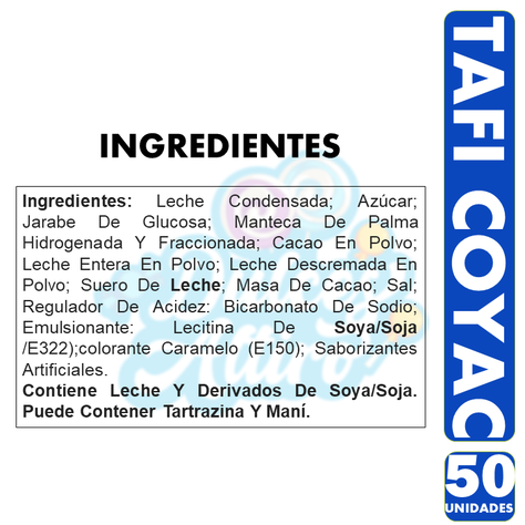 Coyacs Tafi De Arcor (Bolsa Con 50 Chupetes)-1