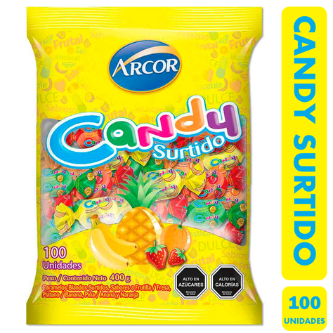 Masticable Candy Surtido (Bolsa Con 100 Unidades)-0