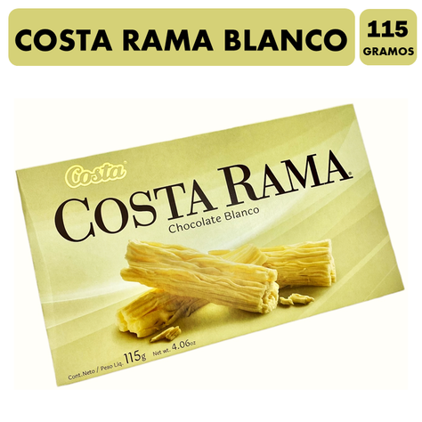 Costa Rama Blanco - Chocolate Blanco (Caja Con 115G)-0