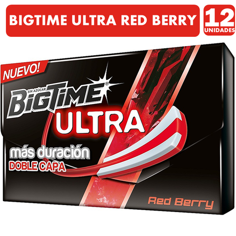 Bigtime Rojo - Ultra Red Berry - Caja Pro (Caja Con 12 Uni)-0